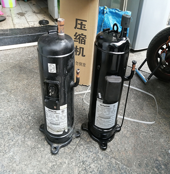 龙州中央空调压缩机的更换维修